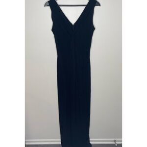 Vintage 1960's Mr. Boots Black Evening Dress Sz 11 Cocktail Party/Special Occ.